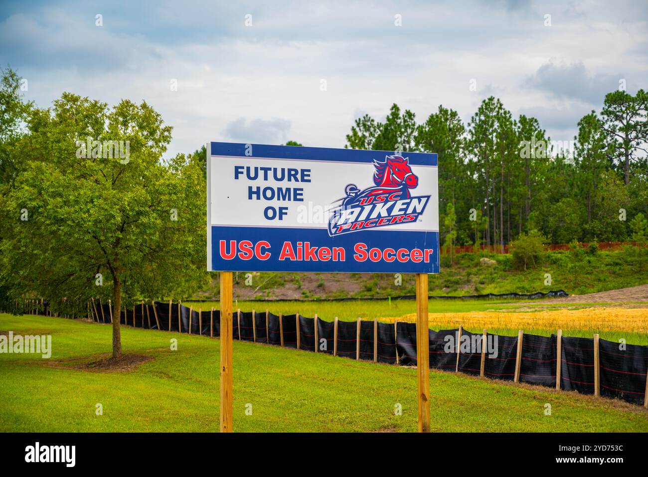 Ein öffentliches umfassendes College im Süden in Aiken, South Carolina Stockfoto