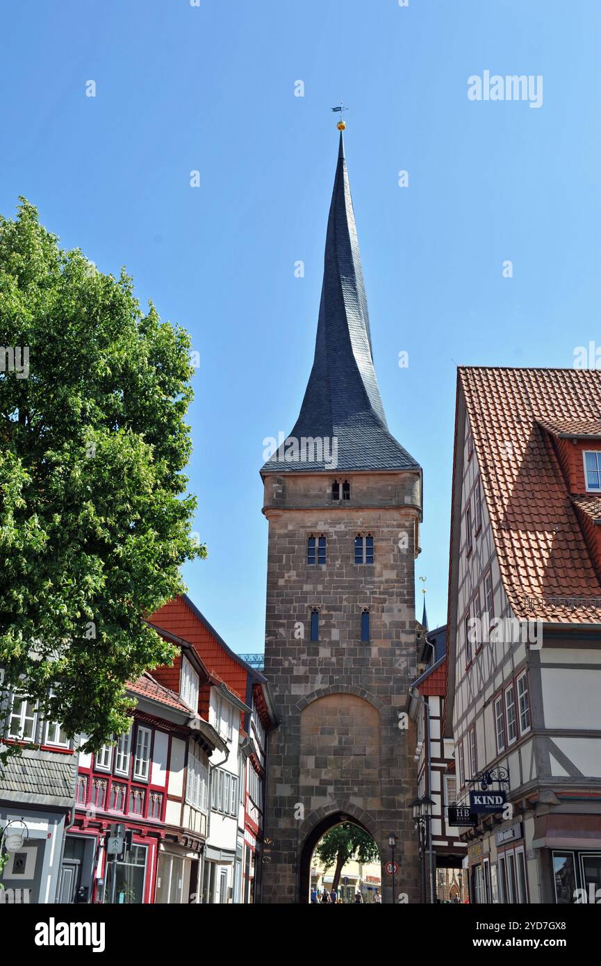 Westturm in Duderstadt, Deutschland Stockfoto
