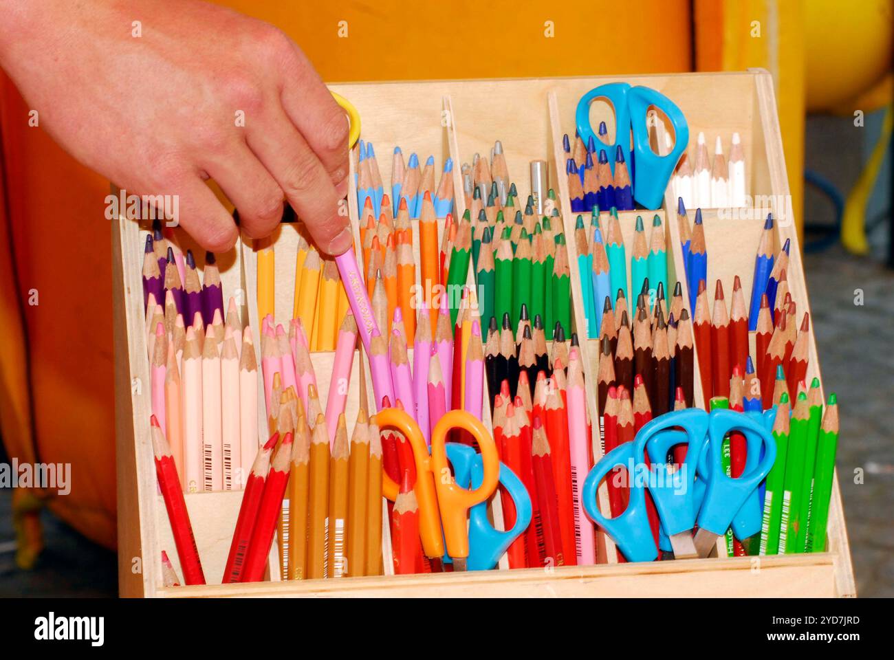 Malerei in der Kunst hat eine alte Kultur Stockfoto