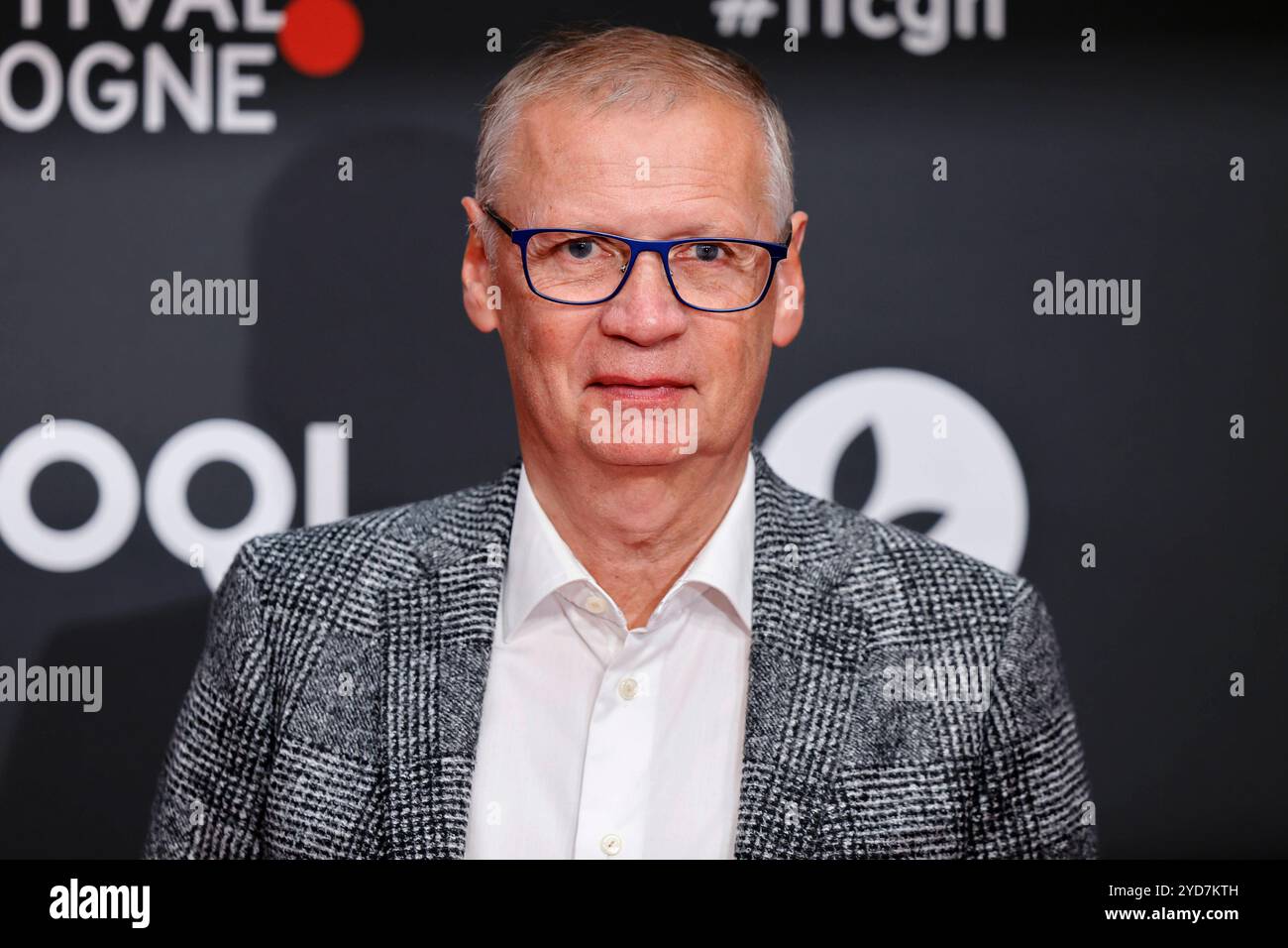 Fernsehmoderator Günther Jauch bei der Vorstellung des Films Hape Kerkeling - Total Normal zum 60. Geburtstag des Komikers auf dem Filmfestival Köln 2024 im Filmpalast. Köln, 23.10.2024 NRW Deutschland *** Fernsehmoderator Günther Jauch bei der Filmvorführung Hape Kerkeling Total Normal anlässlich des 60. Geburtstages der Comedians beim Filmfestival Köln 2024 im Filmpalast Köln, 23 10 2024 NRW Deutschland Copyright: XChristophxHardtx Stockfoto