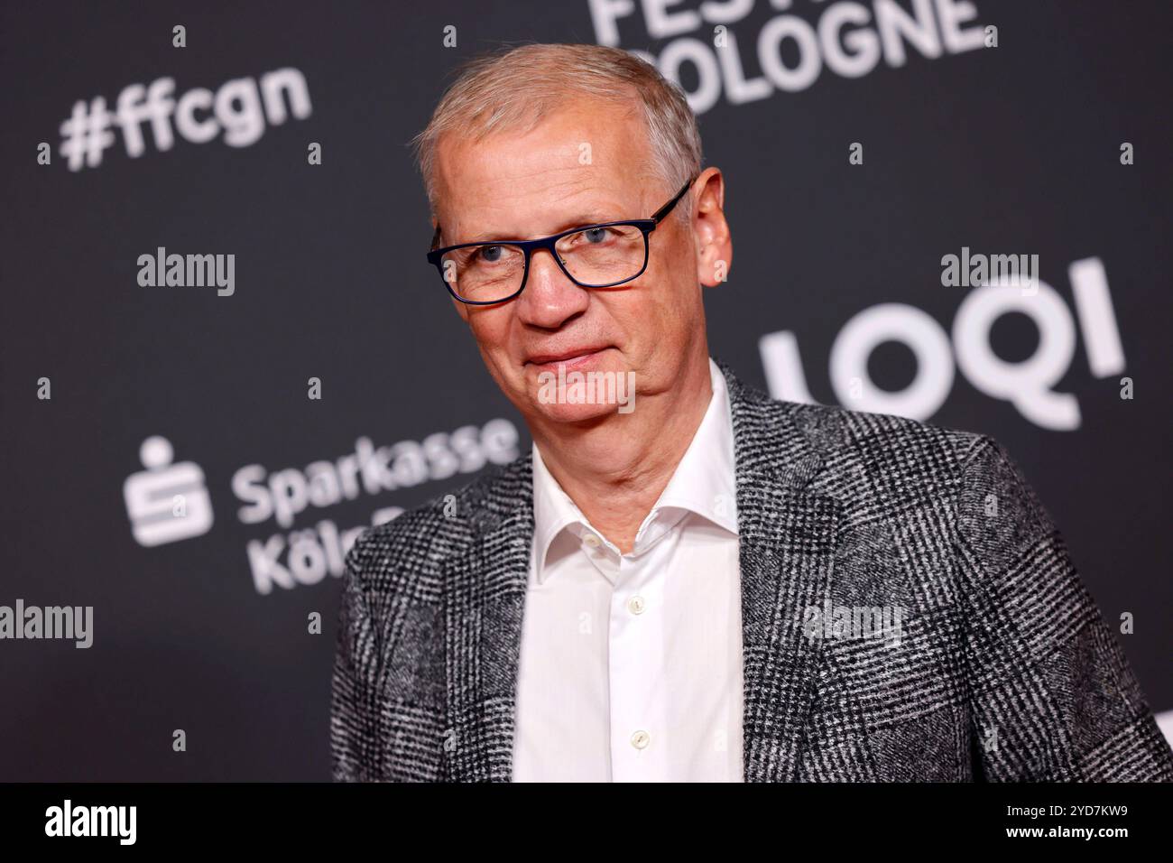 Fernsehmoderator Günther Jauch bei der Vorstellung des Films Hape Kerkeling - Total Normal zum 60. Geburtstag des Komikers auf dem Filmfestival Köln 2024 im Filmpalast. Köln, 23.10.2024 NRW Deutschland *** Fernsehmoderator Günther Jauch bei der Filmvorführung Hape Kerkeling Total Normal anlässlich des 60. Geburtstages der Comedians beim Filmfestival Köln 2024 im Filmpalast Köln, 23 10 2024 NRW Deutschland Copyright: XChristophxHardtx Stockfoto