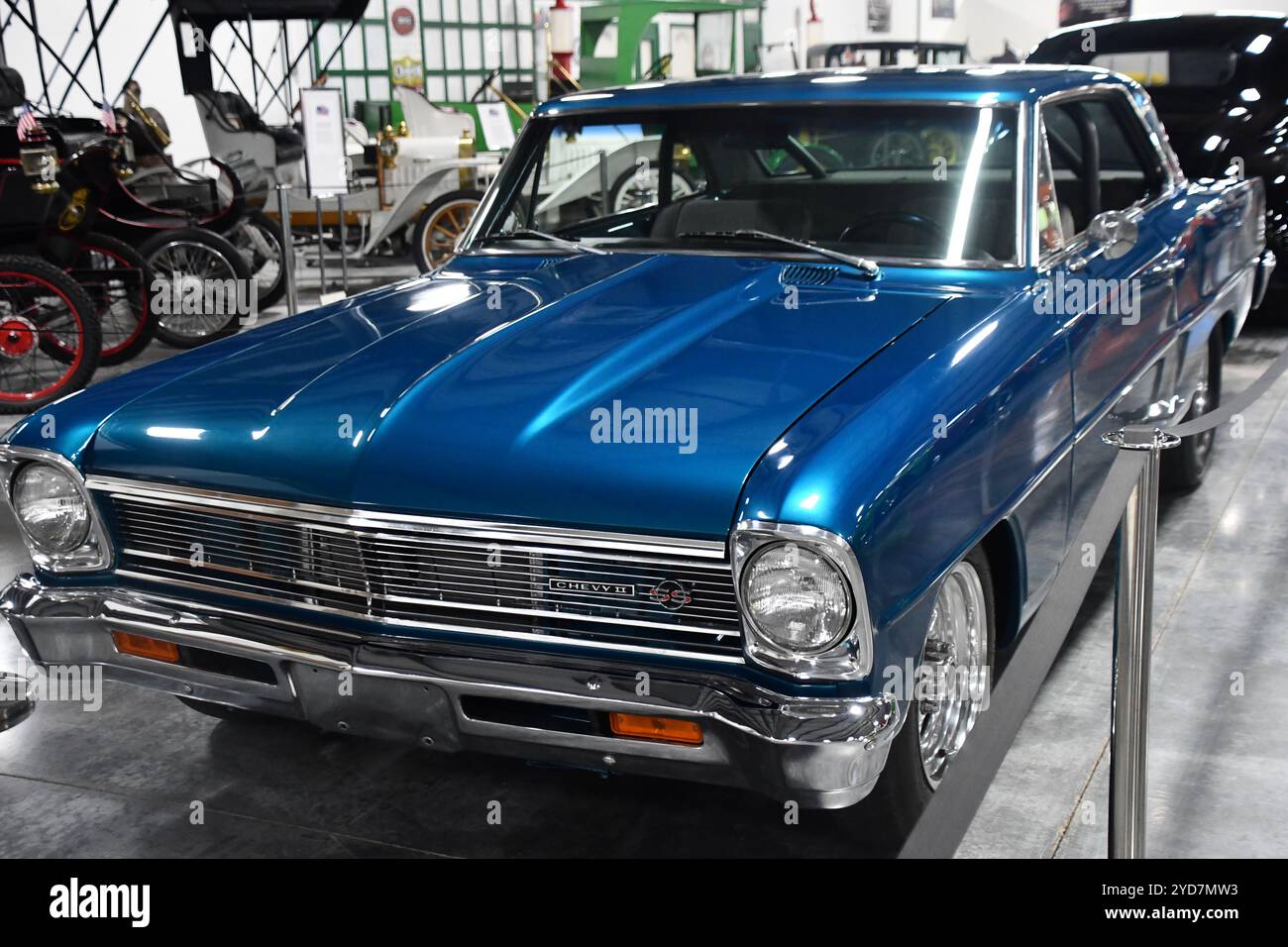 Ausstellung im Branson Auto and Farm Museum in Missouri Stockfoto
