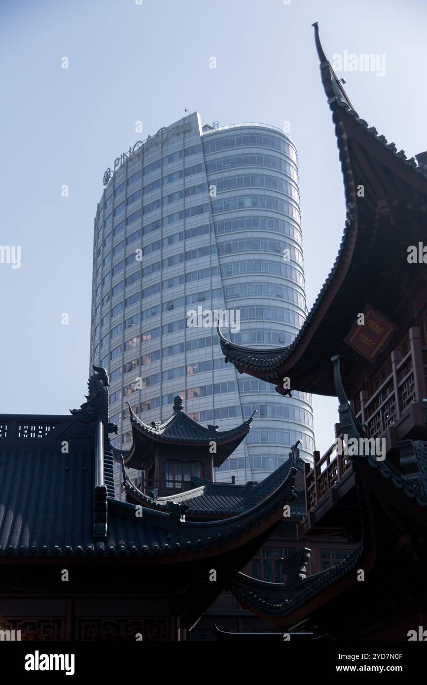 Der Jade Buddha Tempel Shanghai, China Stockfoto