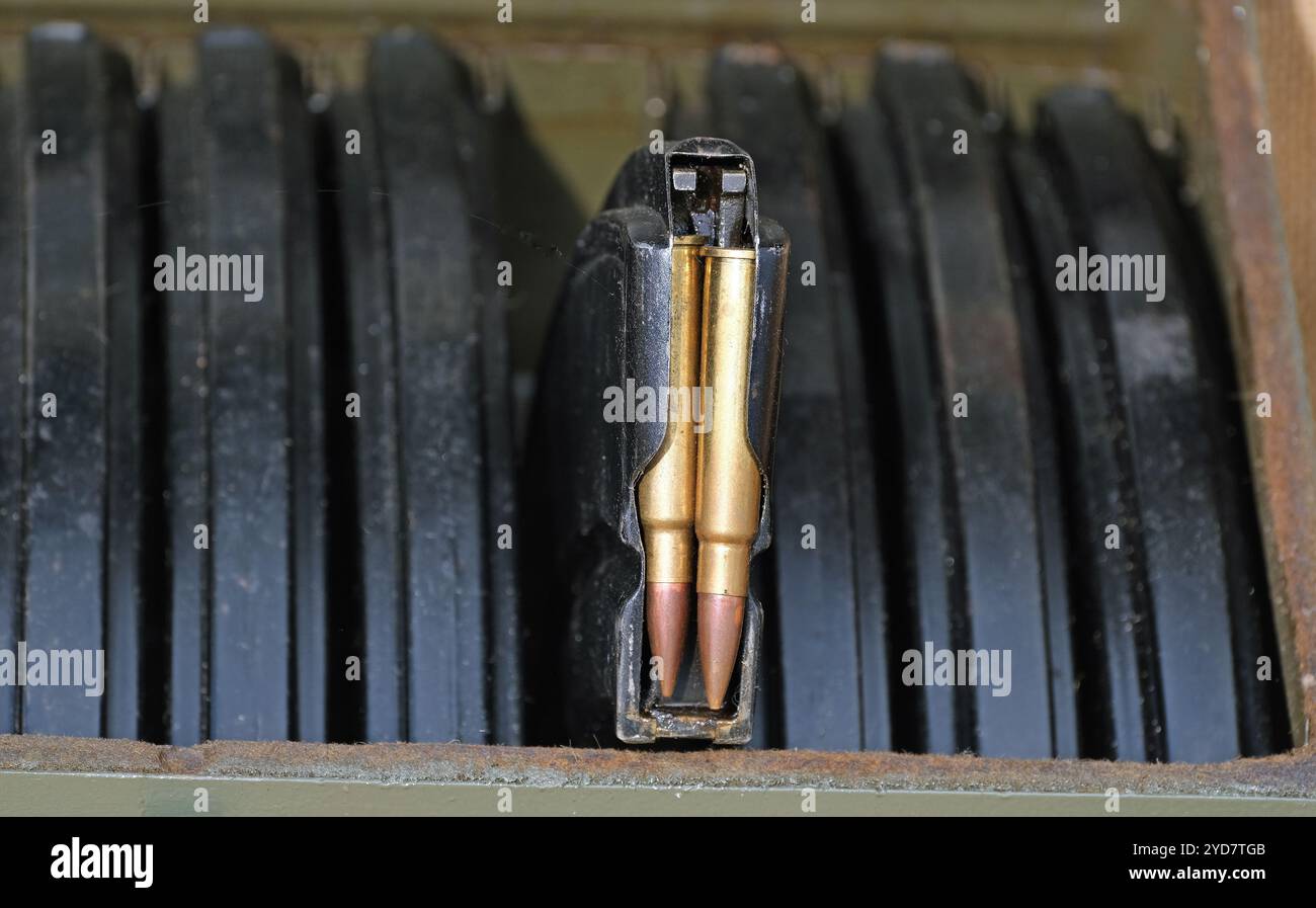 Die Bren Gun war eine Serie von leichten Maschinengewehren (LMG), die in den 1930er Jahren von Großbritannien hergestellt wurden und bis 1992 in verschiedenen Rollen eingesetzt wurden. Stockfoto