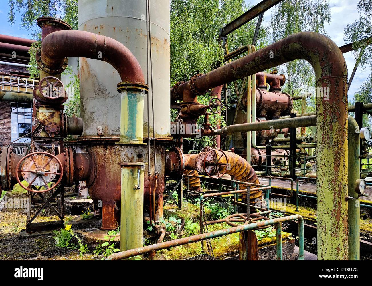 Architektur- und Industriedenkmal Kokerei Hansa, Dortmund, Ruhrgebiet, Deutschland, Europa Stockfoto