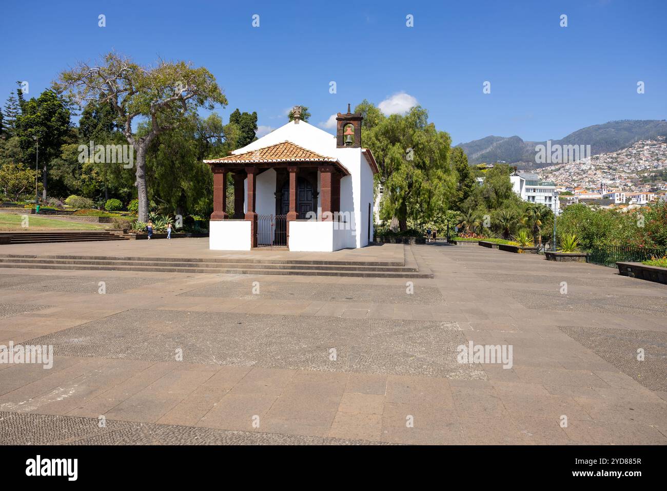 Kapelle Santa Catarina in Funchal. Das älteste religiöse Gebäude. Insel Madeira, Portugal Stockfoto