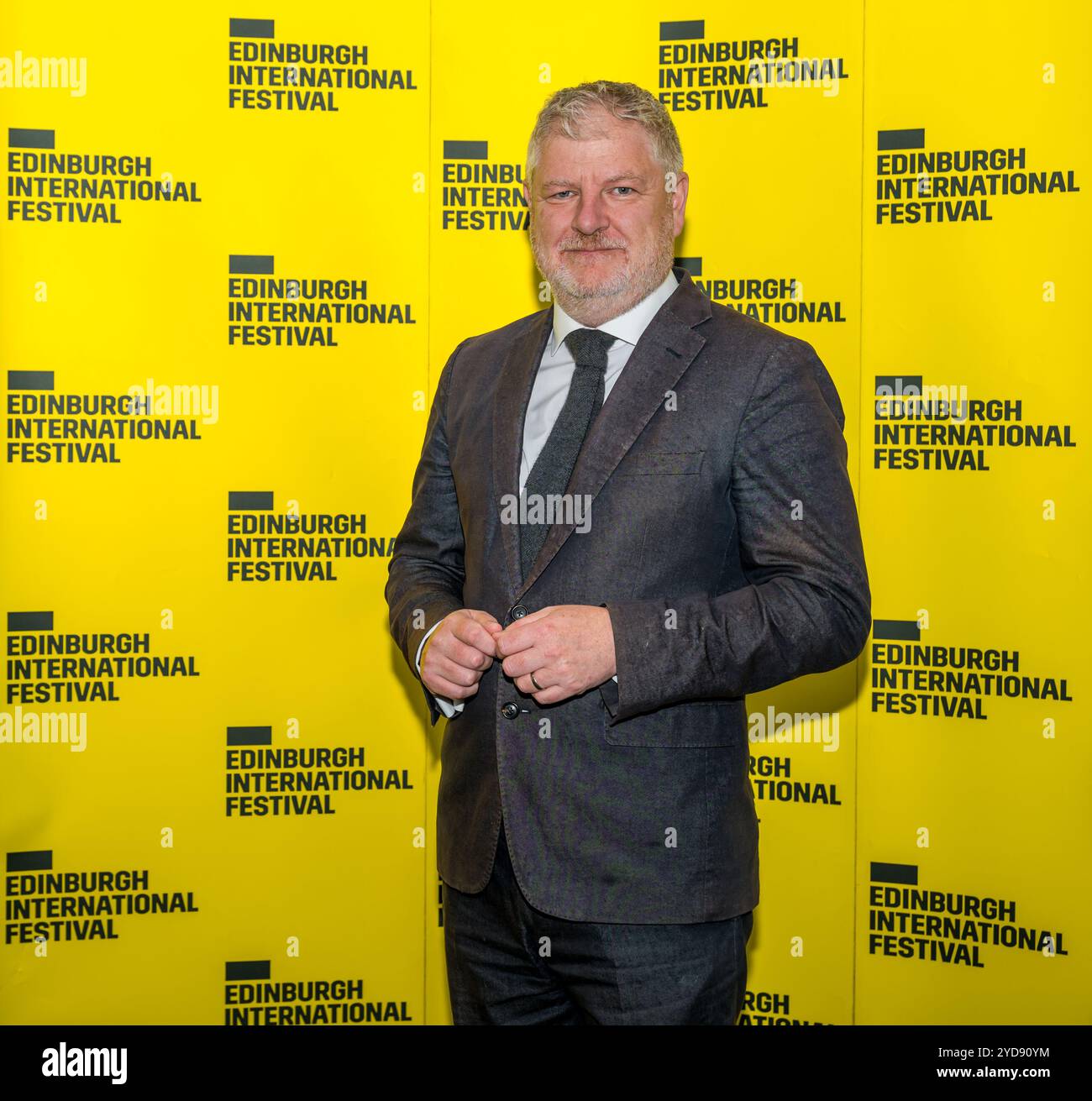 SNP MSP Angus Robertson, Kulturminister beim Edinburgh International Festival, Schottland, Vereinigtes Königreich Stockfoto