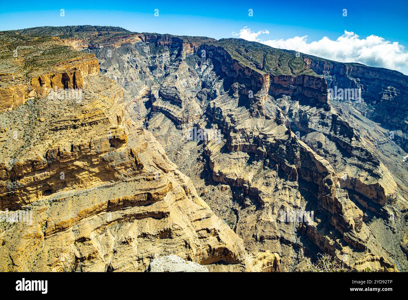 Jabal Shams Stockfoto