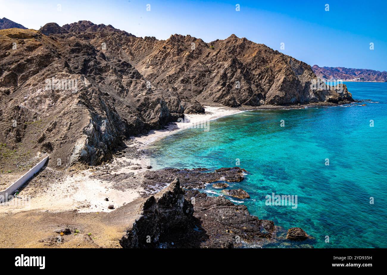 Qantab Strand Stockfoto