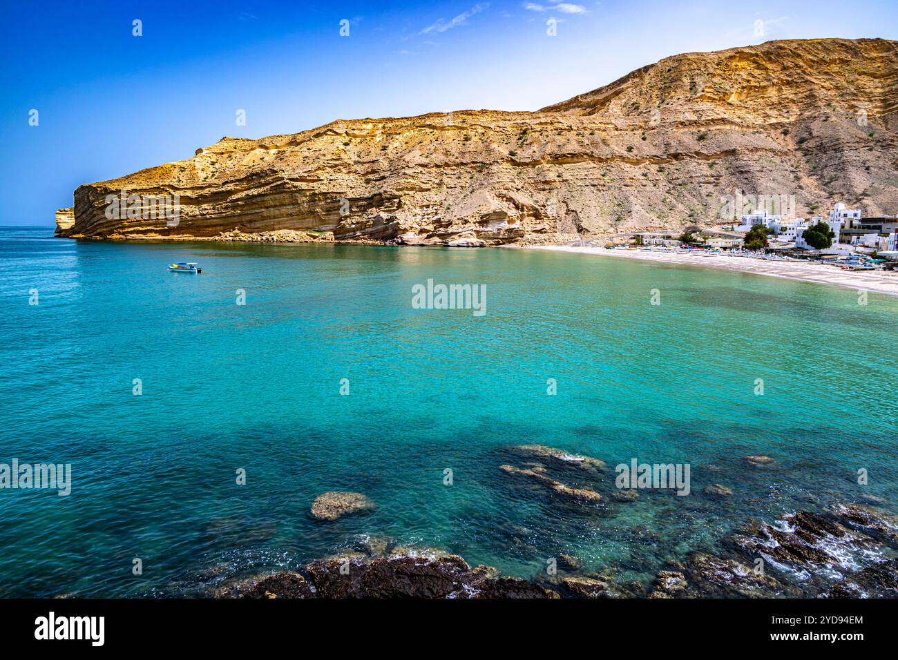 Qantab Strand Stockfoto