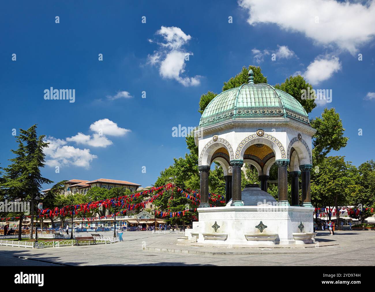 Deutscher Brunnen, Istanbul Stockfoto