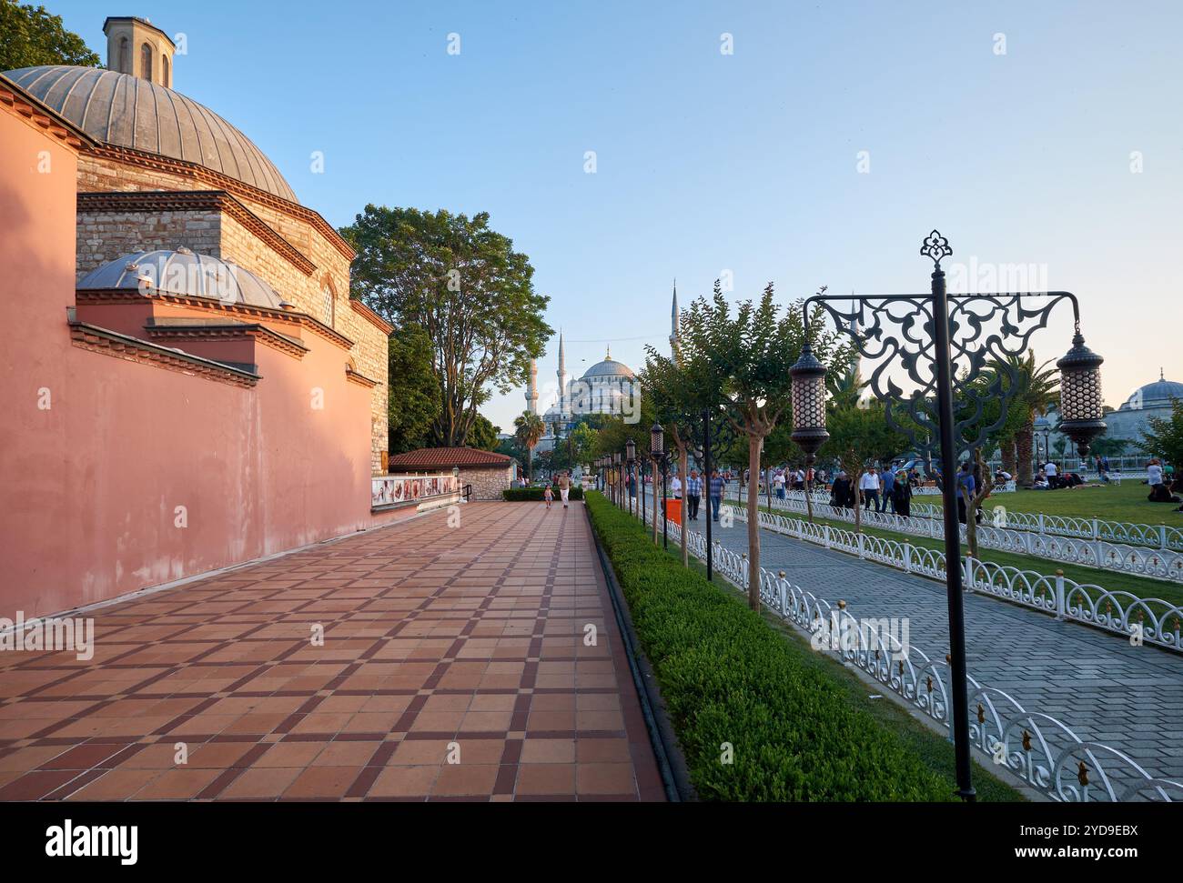 Das Bad von Roxelana (Ayasofya Hurrem Sultan Hamami). Istanbul. Türkei Stockfoto