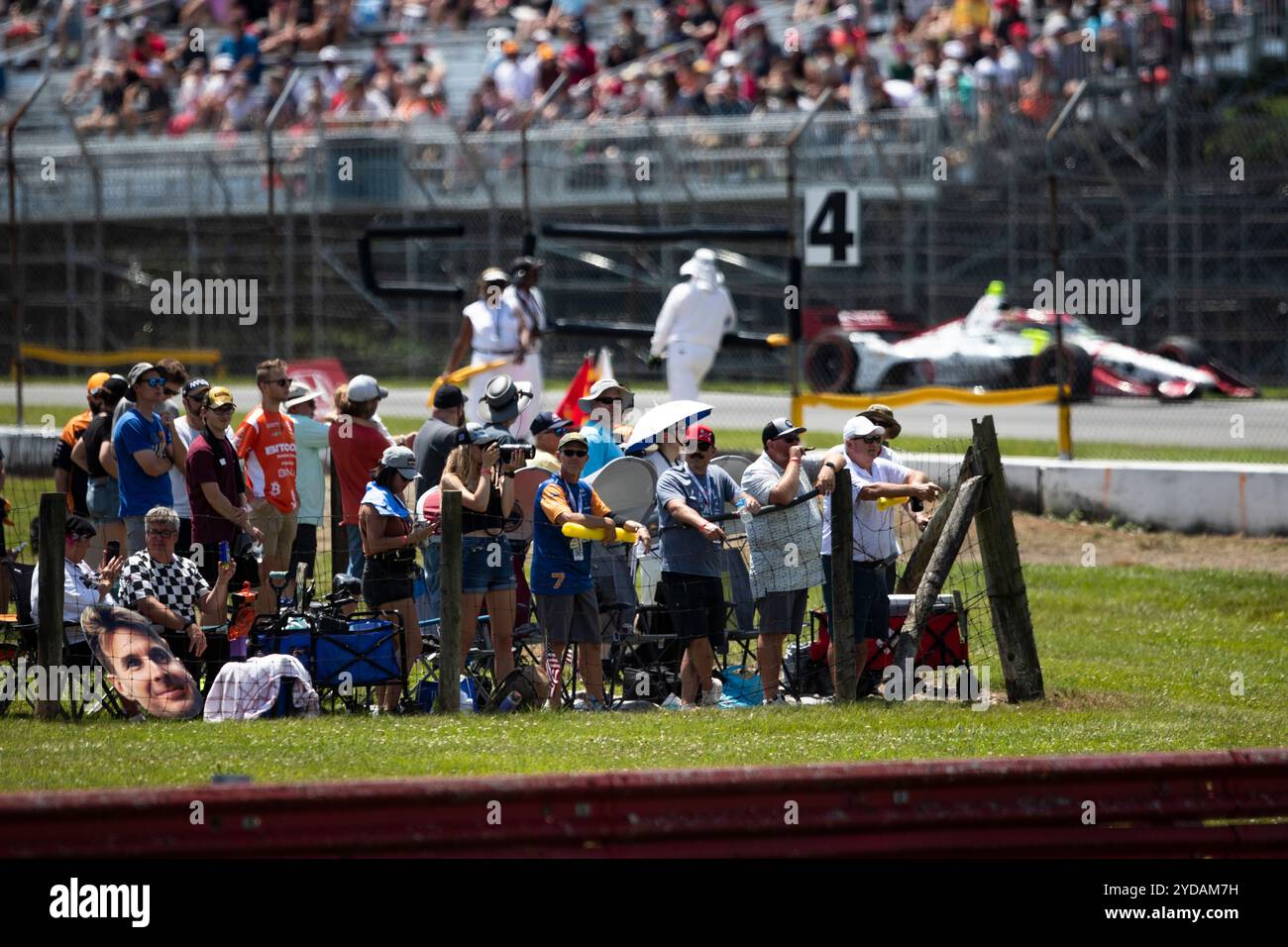 INDYCAR Series: Juli 07 Honda Indy 200 in Mid-Ohio Stockfoto