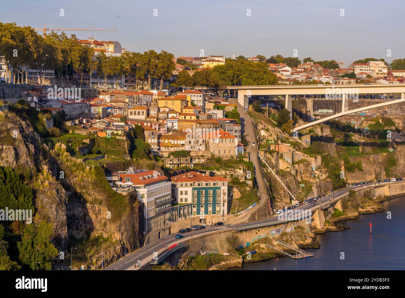 Ponte Infante Don Henrique Brücke (Infante Brücke), Porto, Portugal. Stockfoto