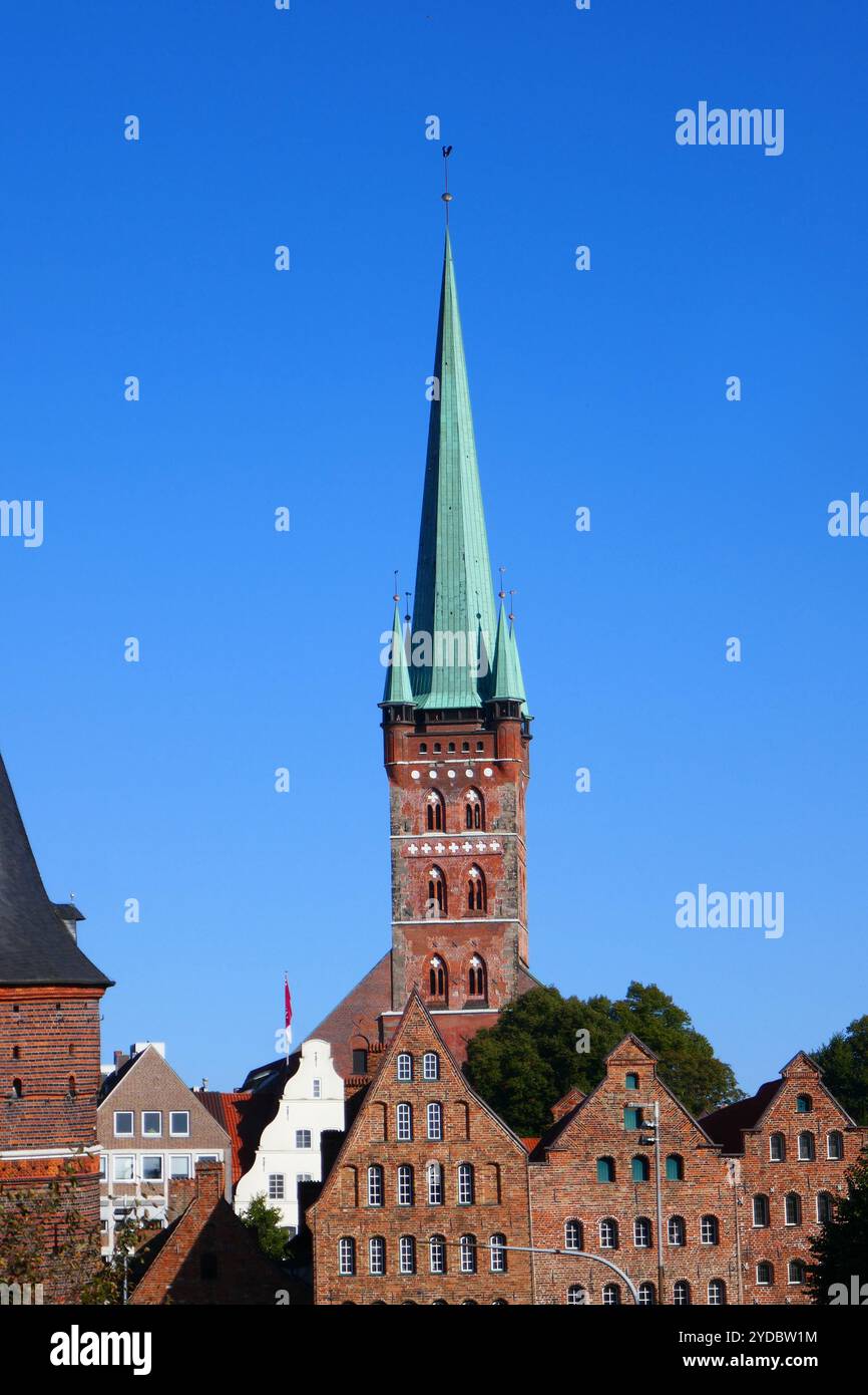 Salzlagerstätte LÃ¼beck, Deutschland Stockfoto