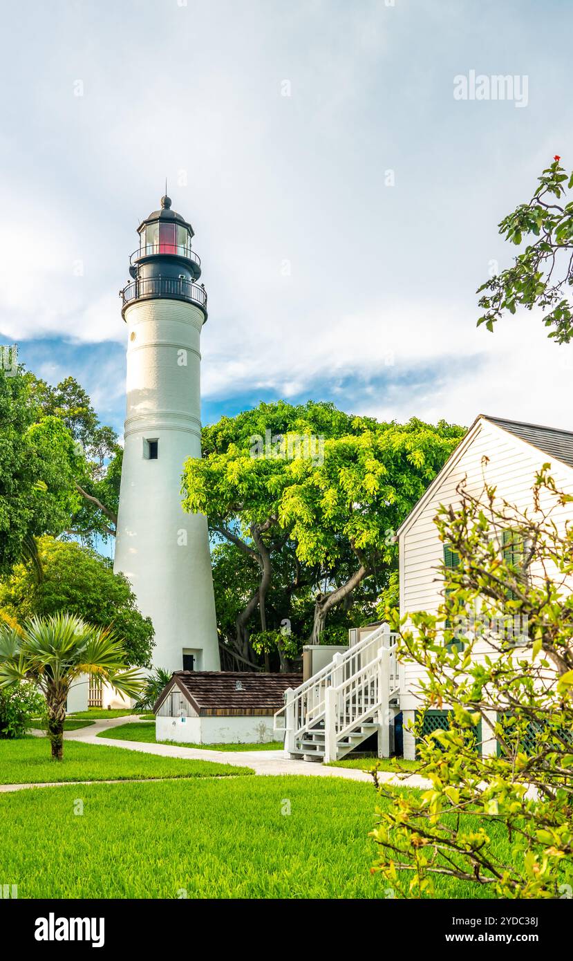 Key West Leuchtturm, Florida USA Stockfoto