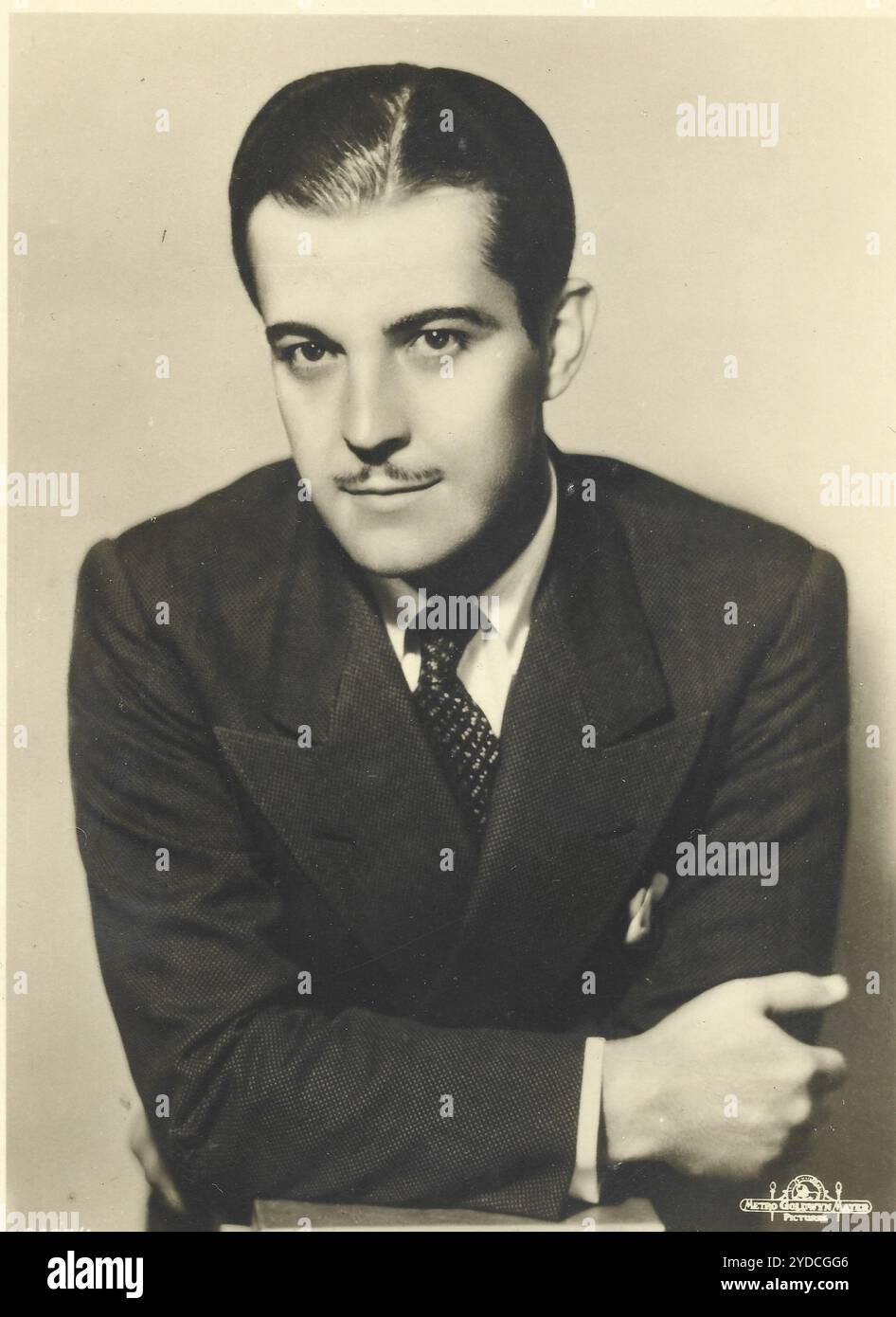 Ramon Novarro – mexikanischer/amerikanischer Filmschauspieler Stockfoto
