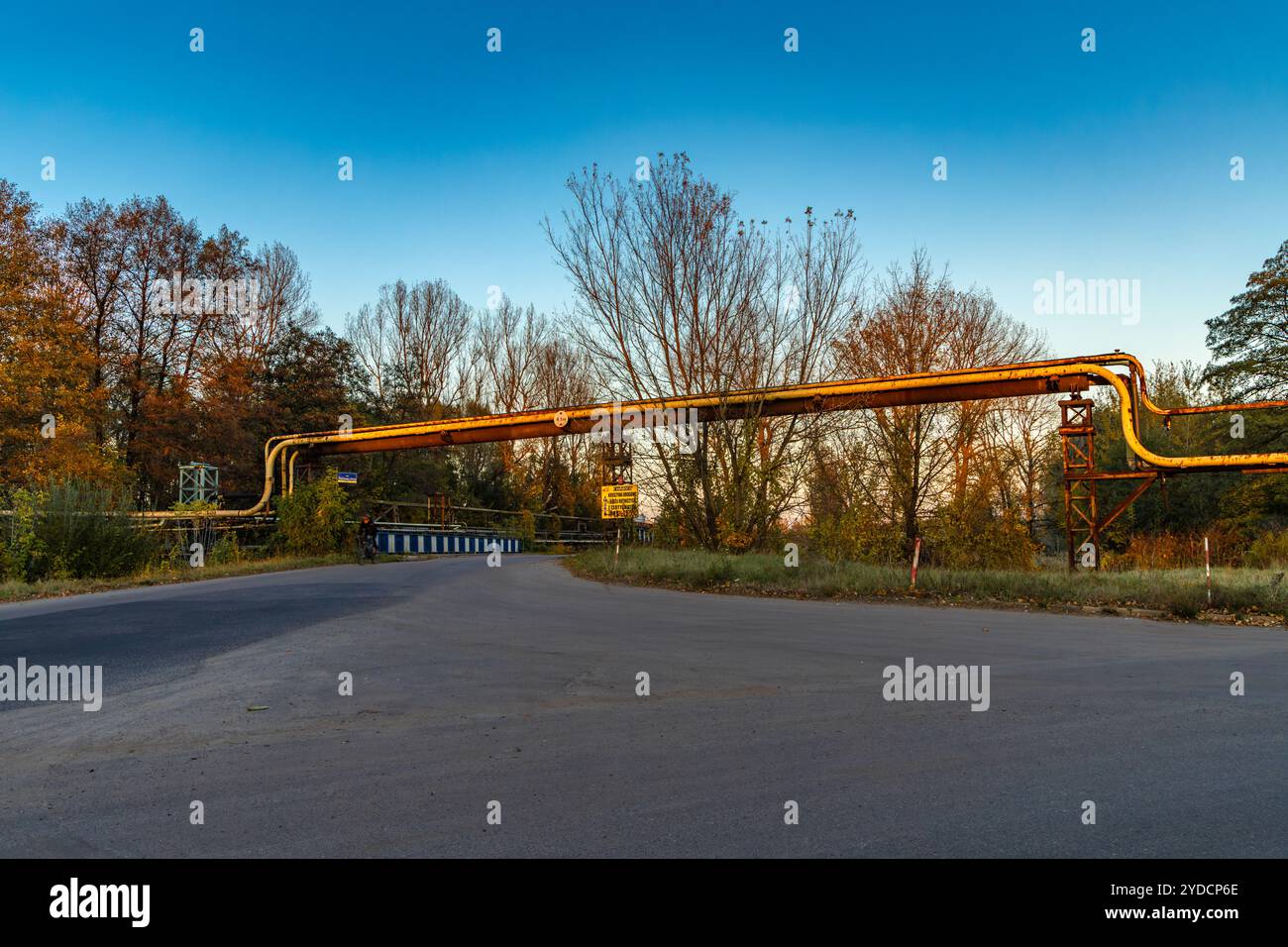 Konkurs und Schließung von Stahlwerken in Tschenstochau, Proteste zur Verteidigung von ISD Huta Tschenstochau Stockfoto