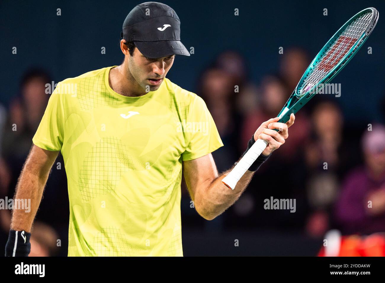 Facundo DIAZ ACOSTA (ARG) während des Qualifying des Rolex Paris Masters 2024, ATP Masters 1000 Tennisturniers am 26. Oktober 2024 in der Accor Arena in Paris, Frankreich - Foto Alexandre Martins/DPPI Credit: DPPI Media/Alamy Live News Stockfoto