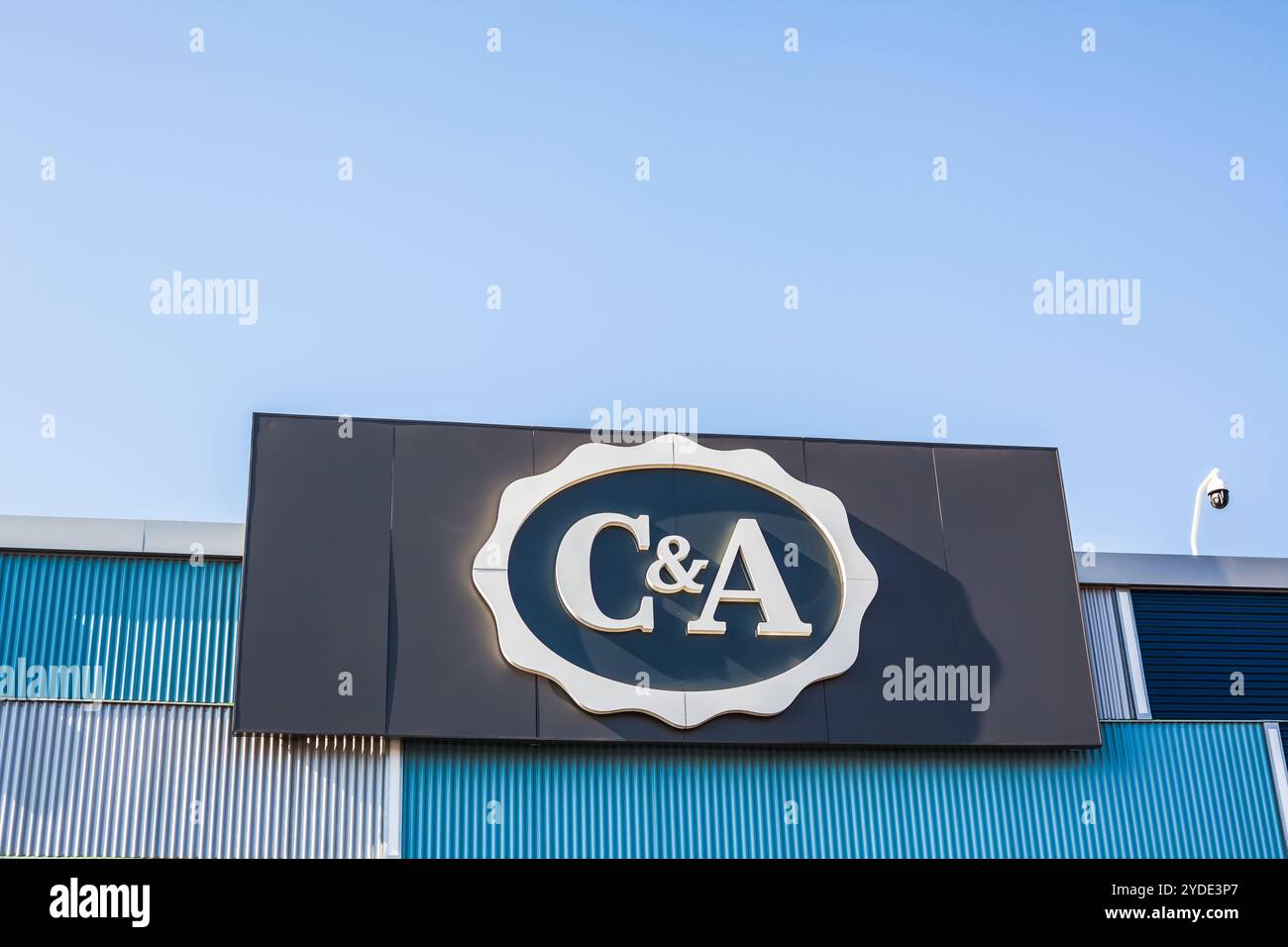 CA-Logo für Massenmode im Einzelhandel Stockfoto