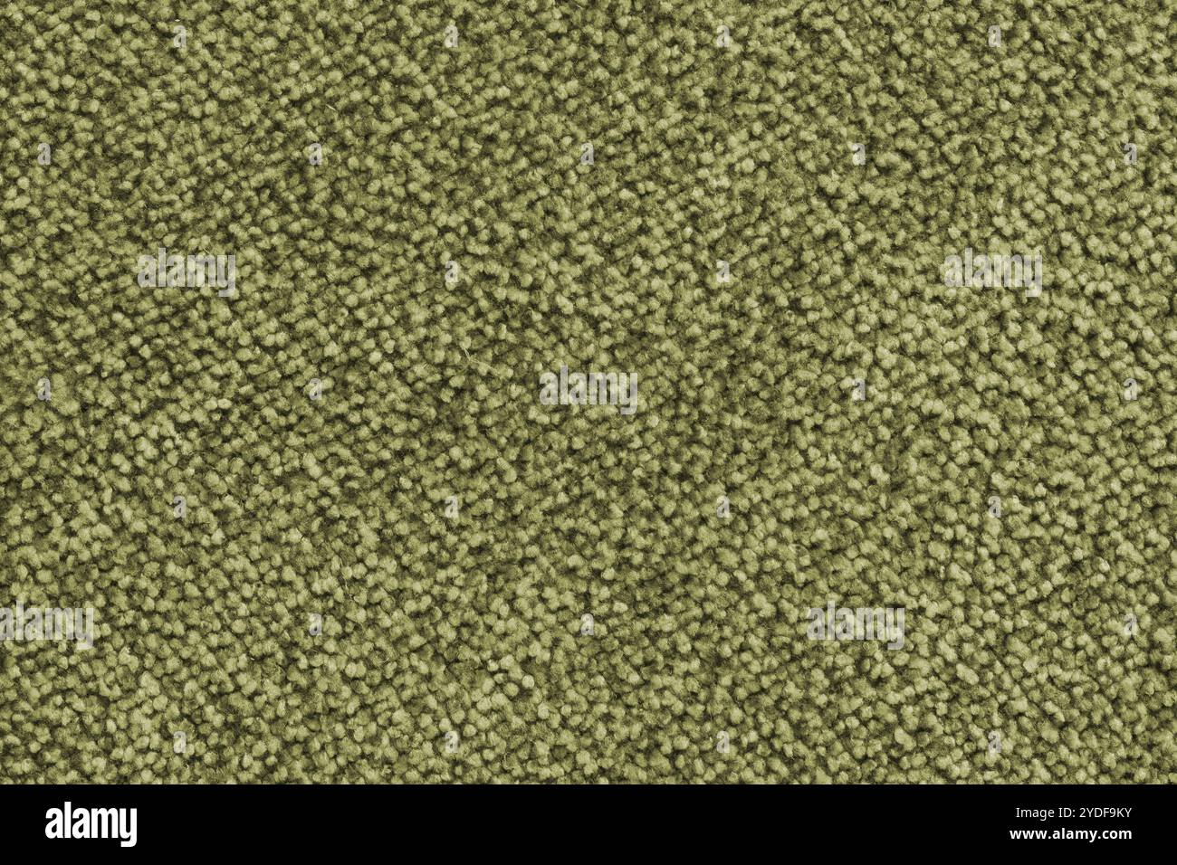 Einfarbiges, khakifarbenes Material. Struktur des Teppichs, Polsterung Nahaufnahme, Makro. Tapete, Hintergrund, textiler Hintergrund. Stockfoto