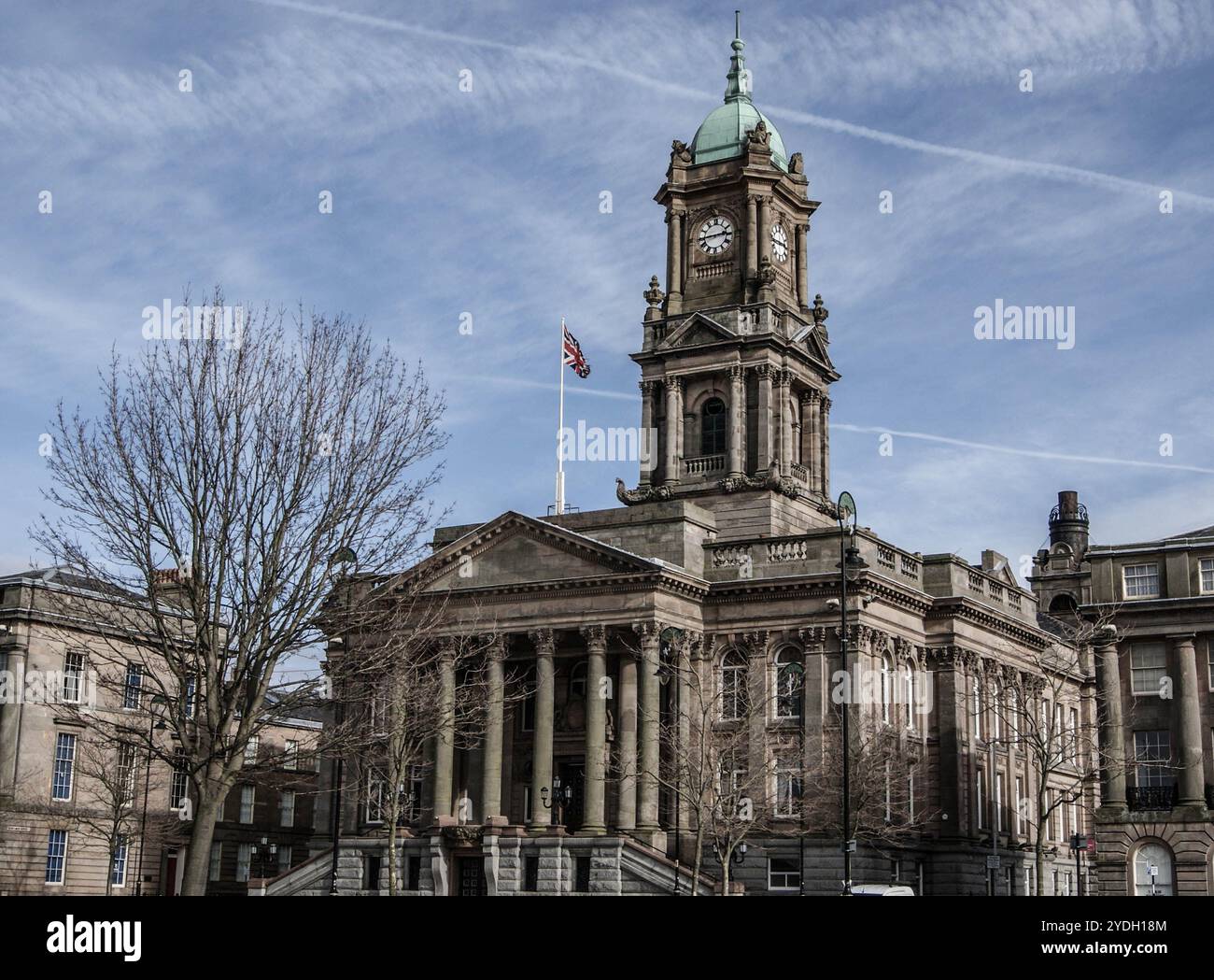 Birkenhead Town Hall, Wirral, Merseyside Stockfoto