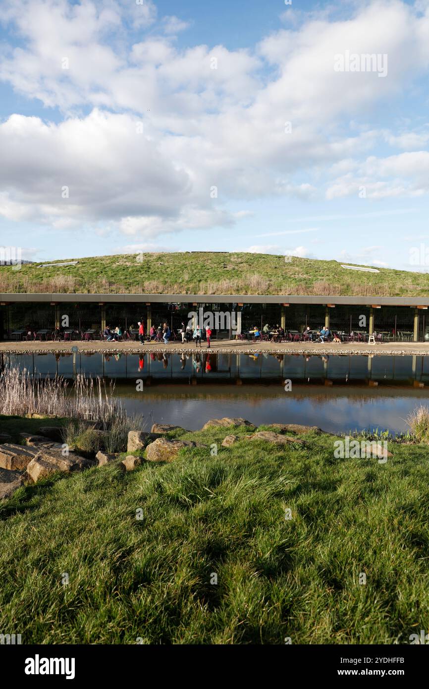 Gloucester Services, M5 Autobahndienste, die beliebten M5 Autobahnverbindungen in Richtung Süden, Gloucestershire, England, Großbritannien Stockfoto