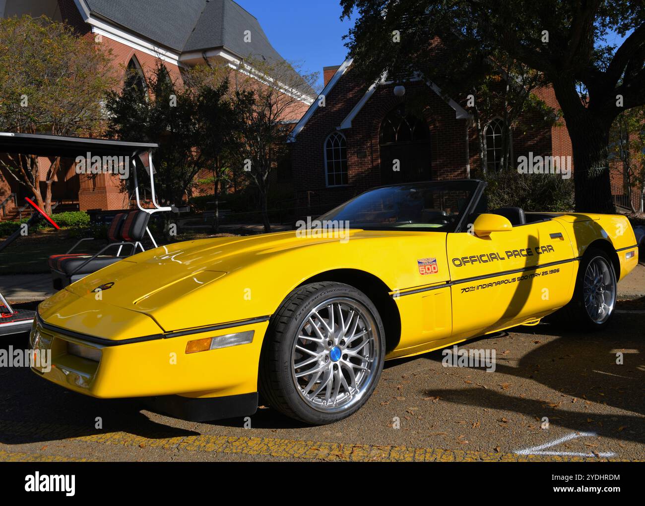 Der offizielle Indianapolis 500 Pace Car von 1986. Stockfoto