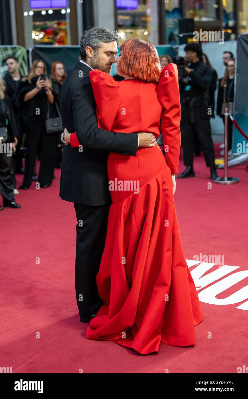 Celebs besuchen The Joker, Folie A Deux, Premiere, mit: Michael Polansky, Lady Gaga Where: London, United Kingdom When: 25 Sep 2024 Credit: Phil Lewis/WENN Stockfoto