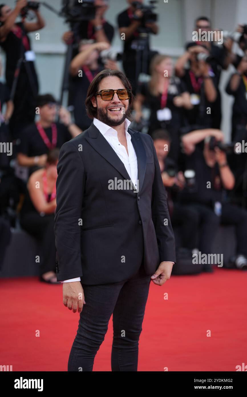 Joaquin Cortés besucht den roten Teppich „Joker:Folie à deux“ während des 81. Internationalen Filmfestivals von Venedig am 4. September 2024. Stockfoto