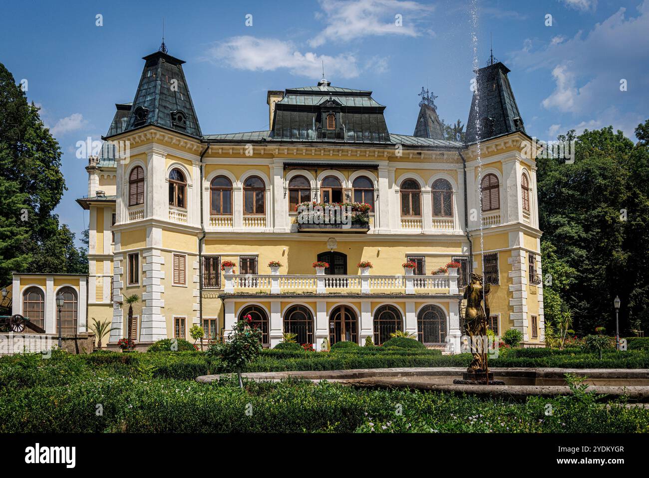 Betliar Mansion, Slowakei Stockfoto