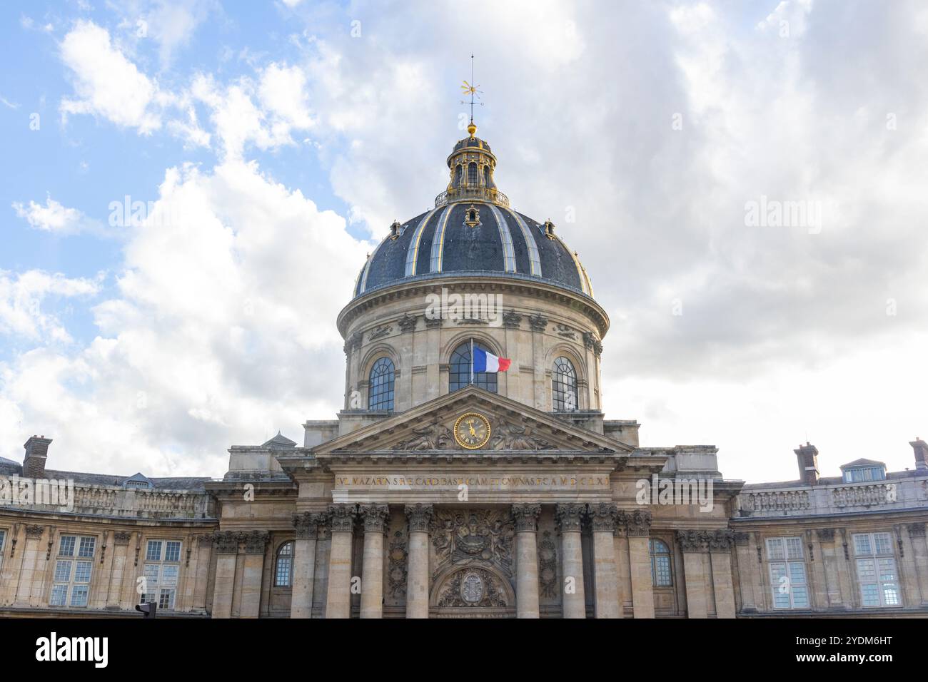 Blick auf die Straße in Paris, Frankreich Stockfoto