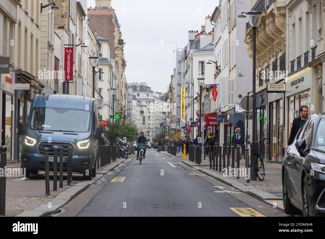 Blick auf die Stadt Paris Stockfoto