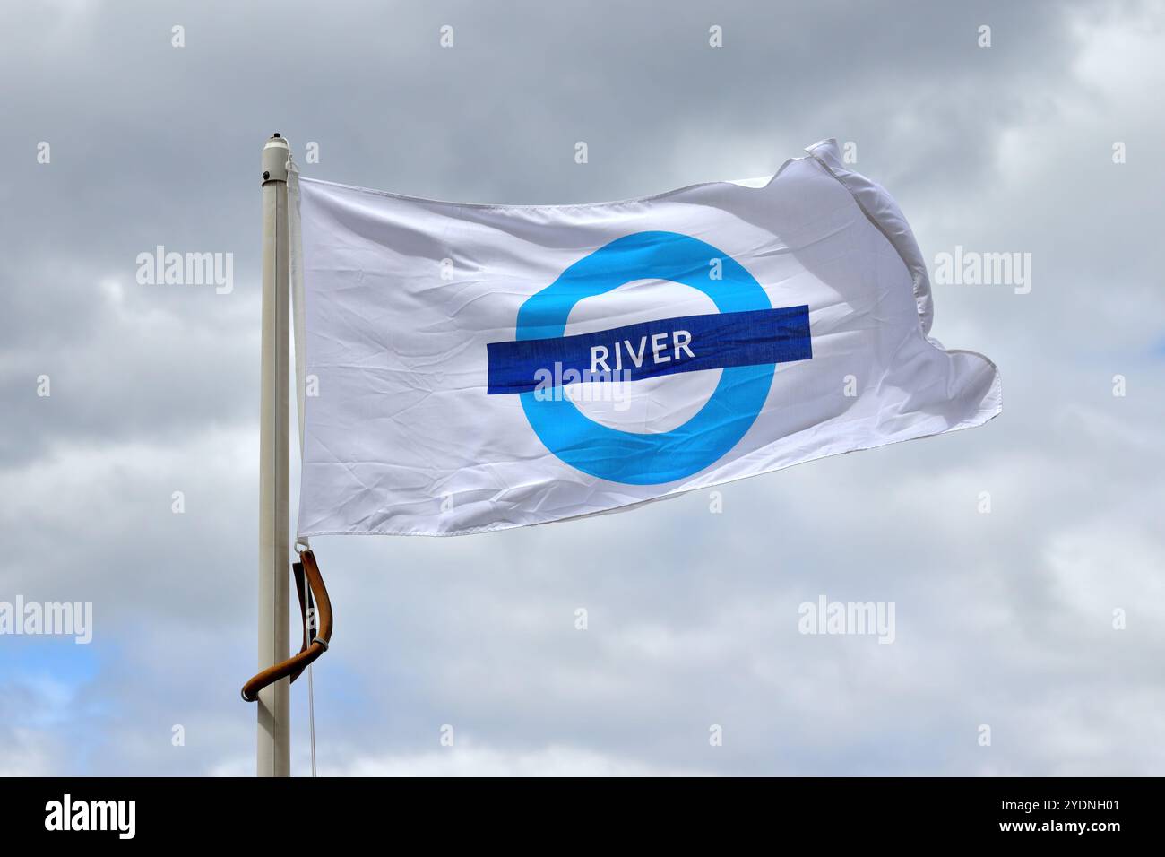 Flagge der London River Services Limited Stockfoto
