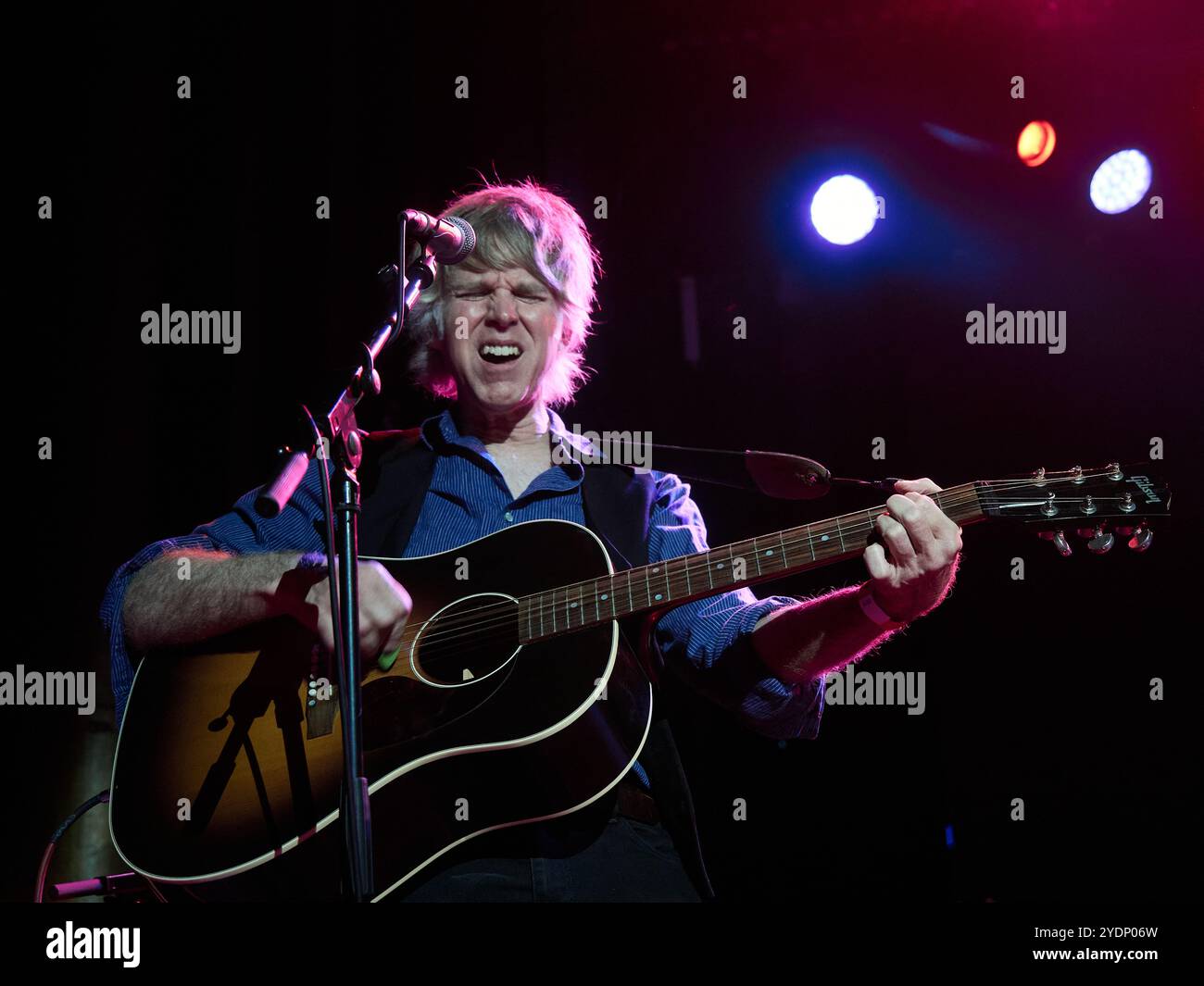 The Music of Big Star während ihres Konzerts im Sala Apolo, Barcelona. 26. 10. 2024 Pat Sansone Stockfoto