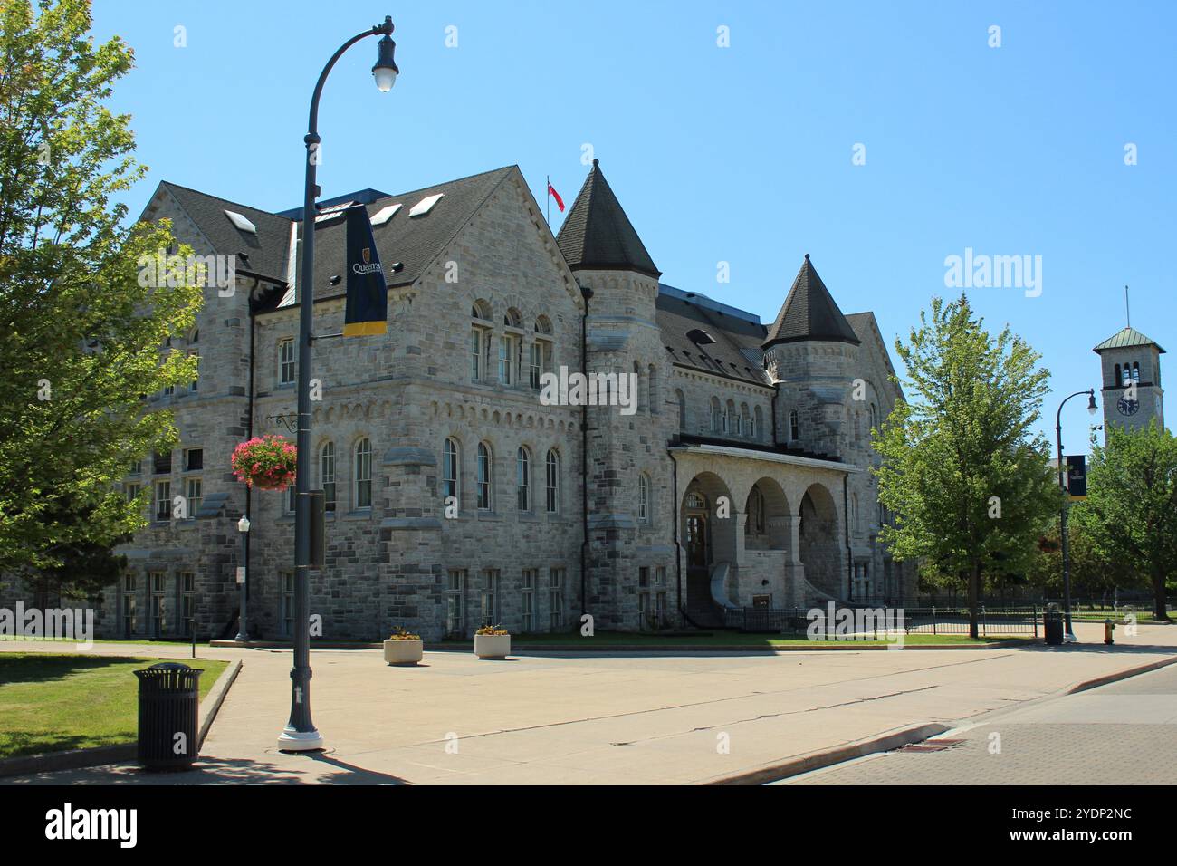 Das Gebäude der Ontario Hall, in dem sich das Department of Art befindet, das Teil der Queen's University, Kingston, Ontario, Kanada. Stockfoto