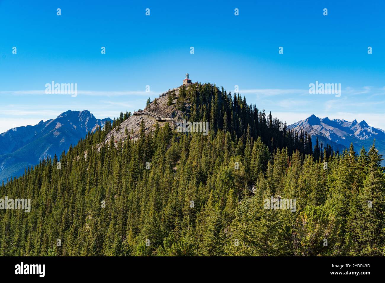 Sulphur Mountain Cosmic Ray Station in Banff, Alberta, Kanada Stockfoto