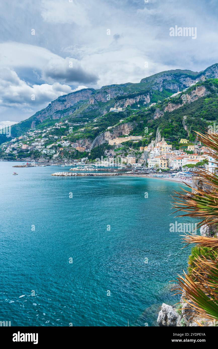 Amalfi, Amalfiküste, Kampanien, Italien, Europa. Stockfoto