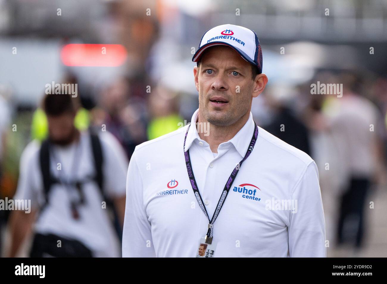 Alexander Wurz (Oesterreich, ex Rennfahrer, ORF TV Experte), MEX, Formel 1 Weltmeisterschaft, Grand Prix von Mexiko City, Autodromo Hermanos Rodriguez, Rennen, 27.10.2024 Foto: Eibner-Pressefoto/Michael Memmler Stockfoto
