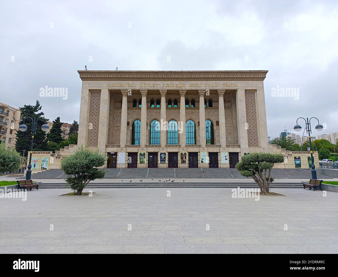 Baku, Aserbaidschan. Stockfoto