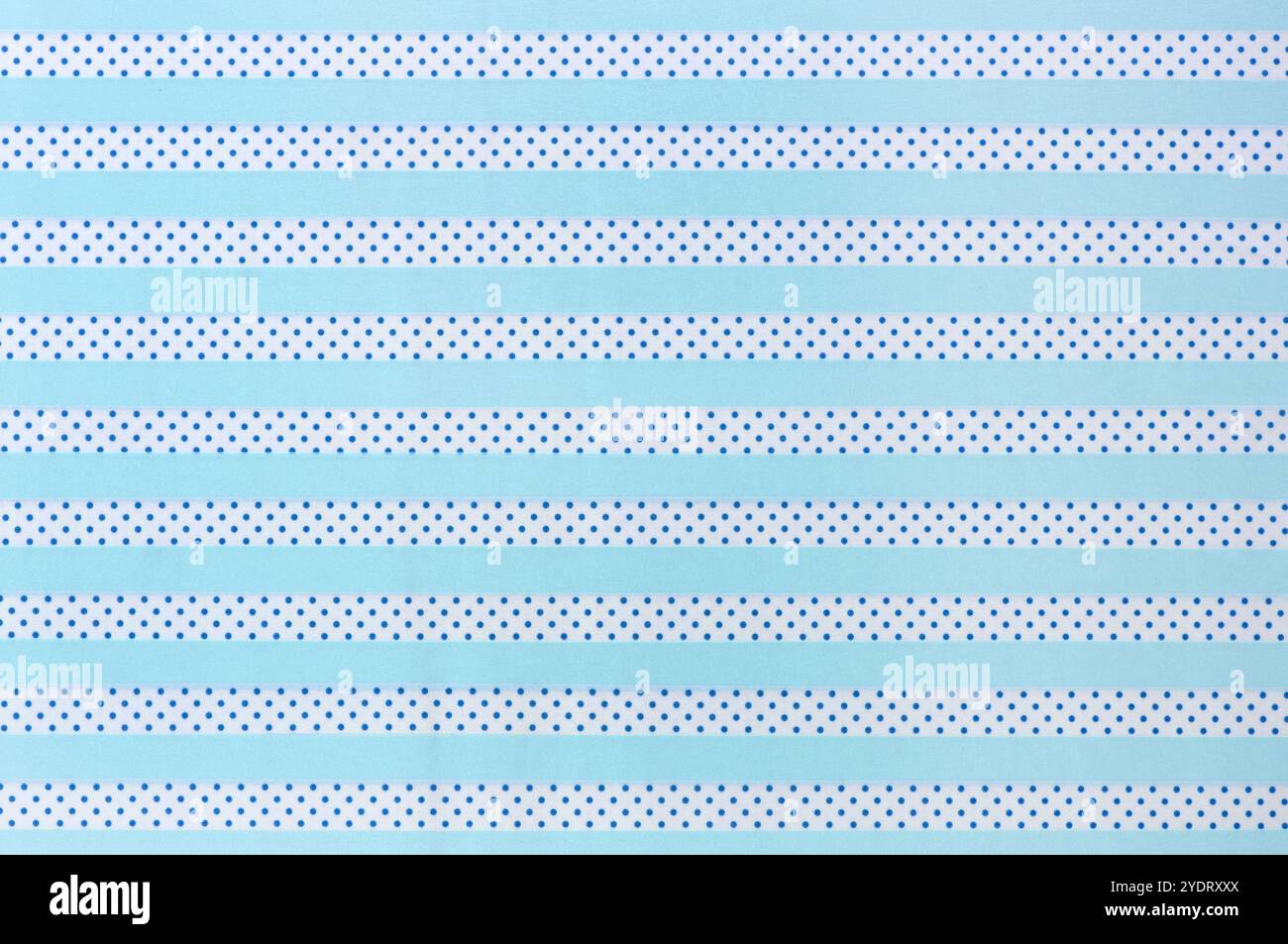 Streifen und Polka Dots Abdeckband Stockfoto