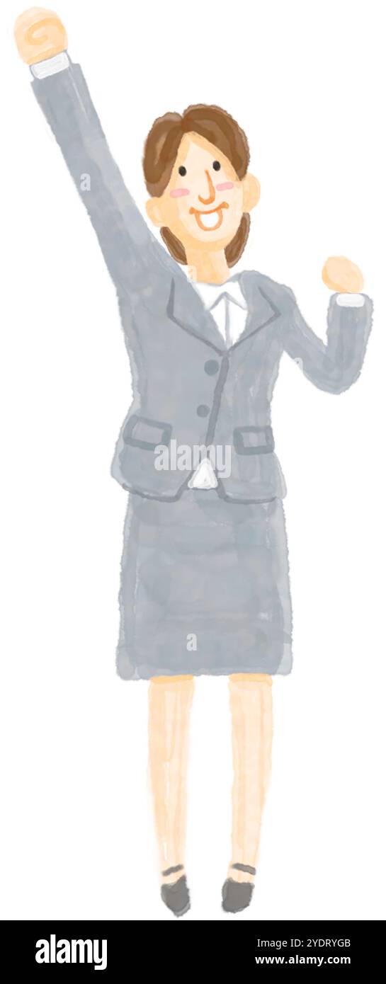 Frau posiert mit Eingeweiden Stockfoto