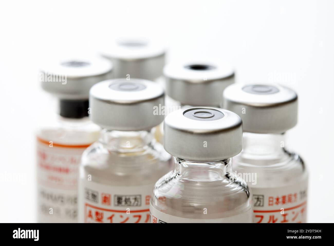 Influenza-Impfstoff Stockfoto