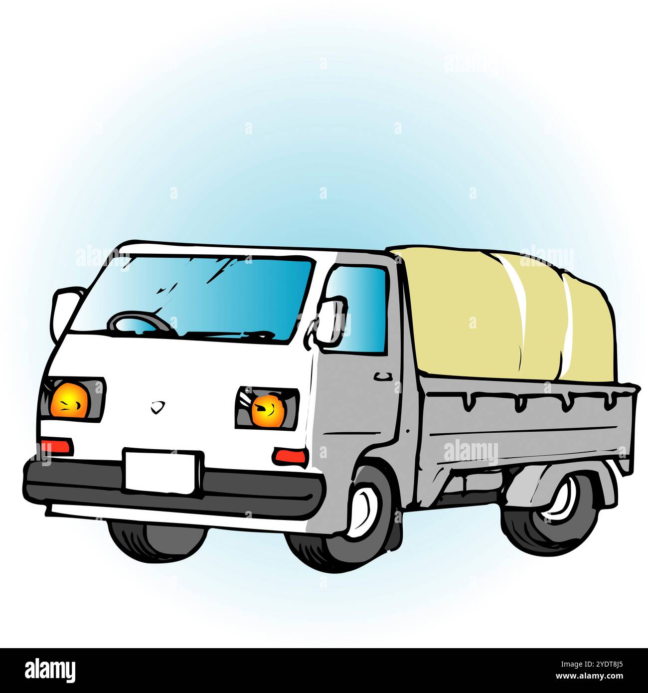 Leicht-LKW Stockfoto