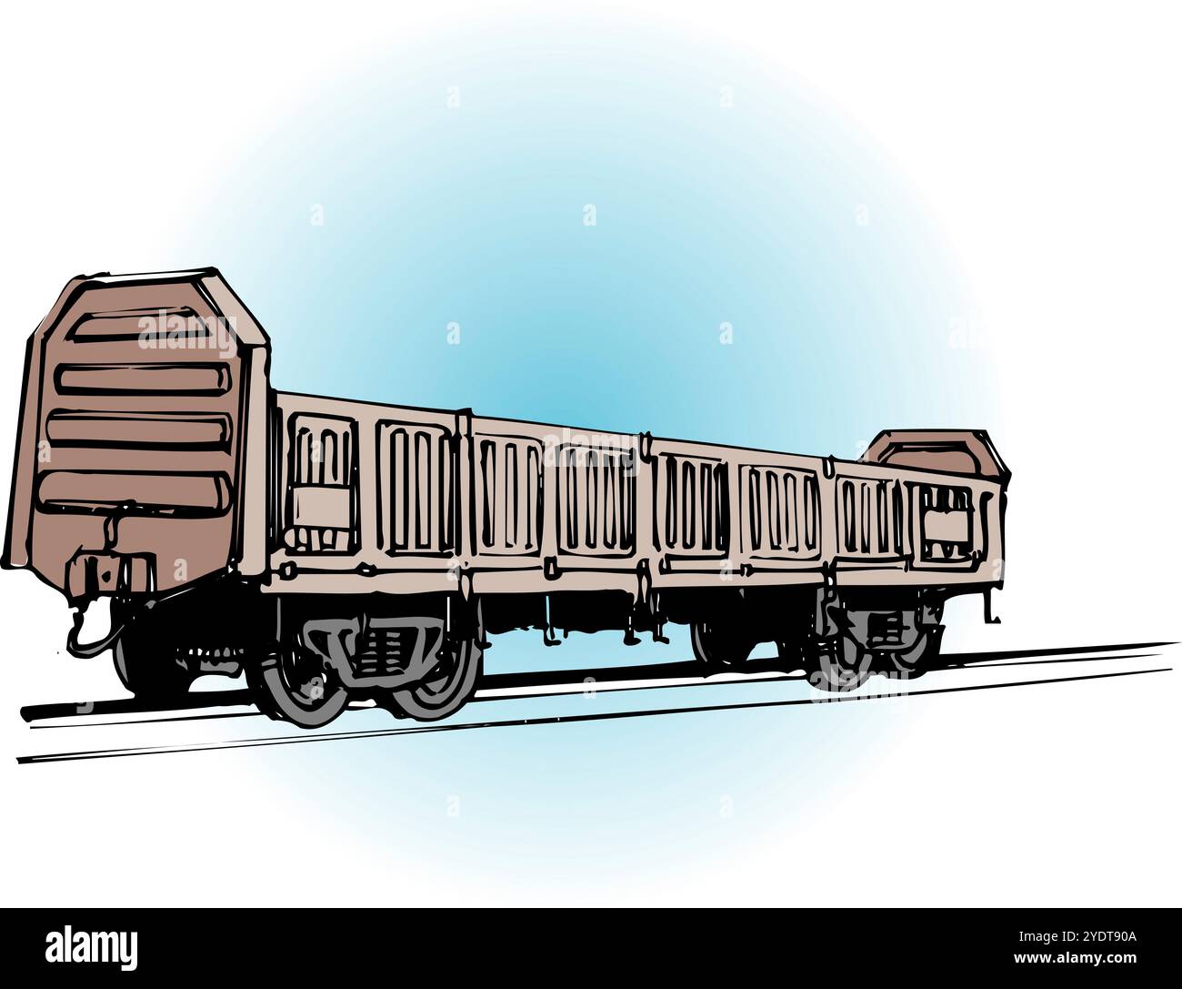 Ungedecktes Fahrzeug Stockfoto