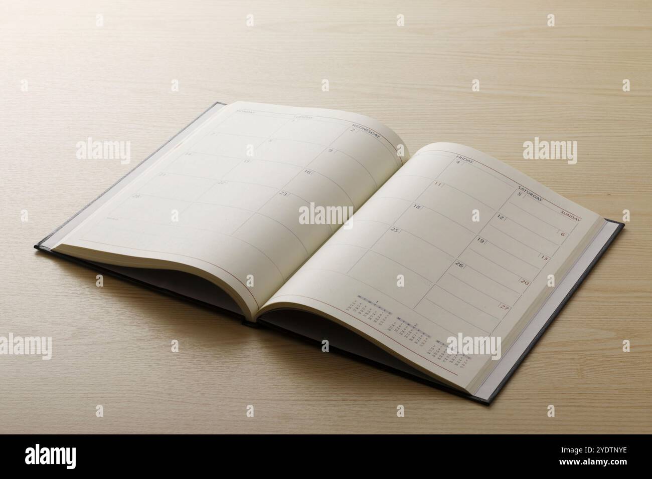 Terminkalender Stockfoto