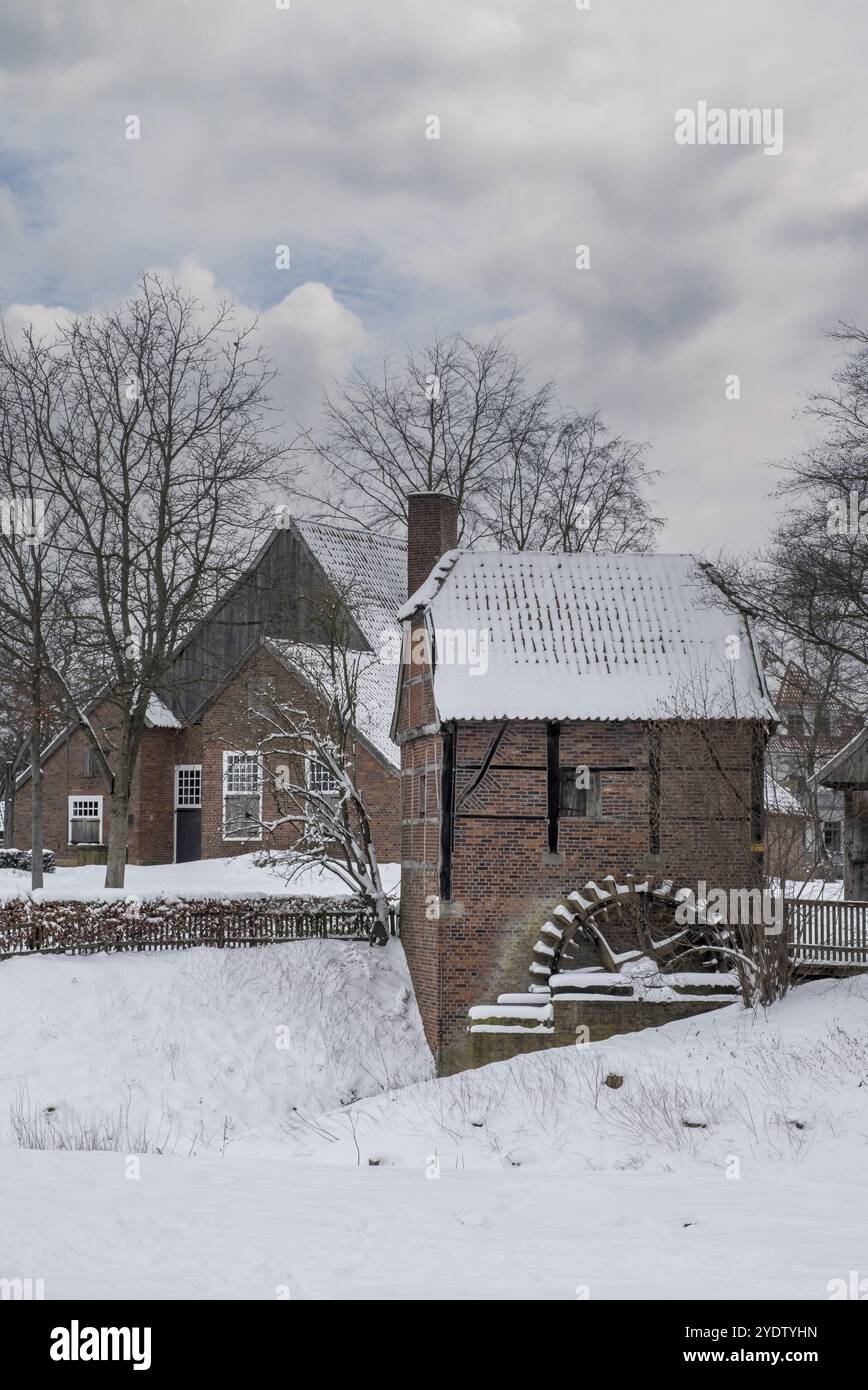 Bauernhaus Museum, Hamaland Museum, Heimatmuseum, heute Kult Westmüsterland, Stadtpark, Vreden, Münsterland, Nordrhein-Westfalen, Deutschland Stockfoto