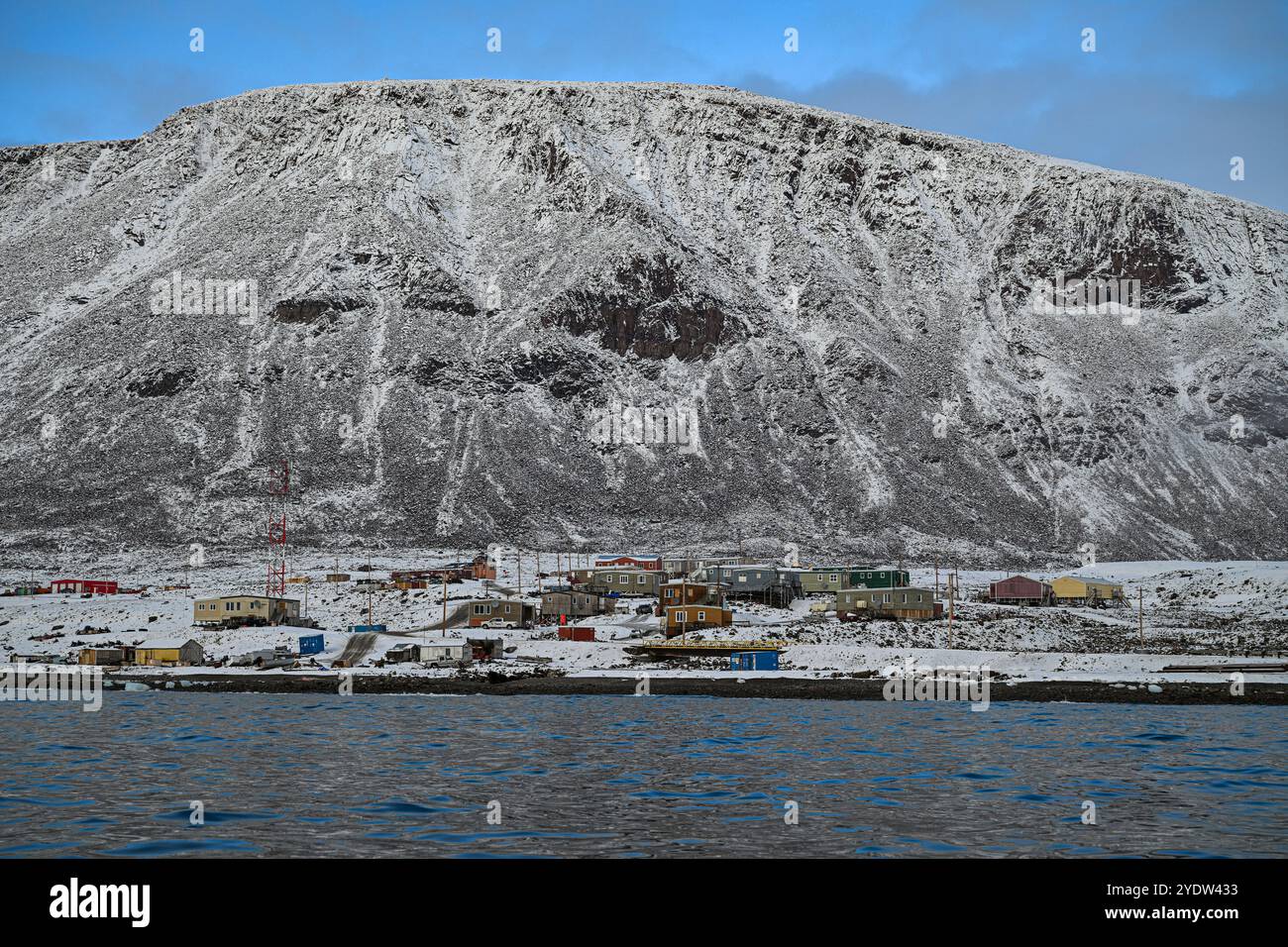 Grise Fjord, nördlichste Gemeinde in Amerika, Nunavut, Kanadische Arktis, Kanada, Nordamerika Stockfoto