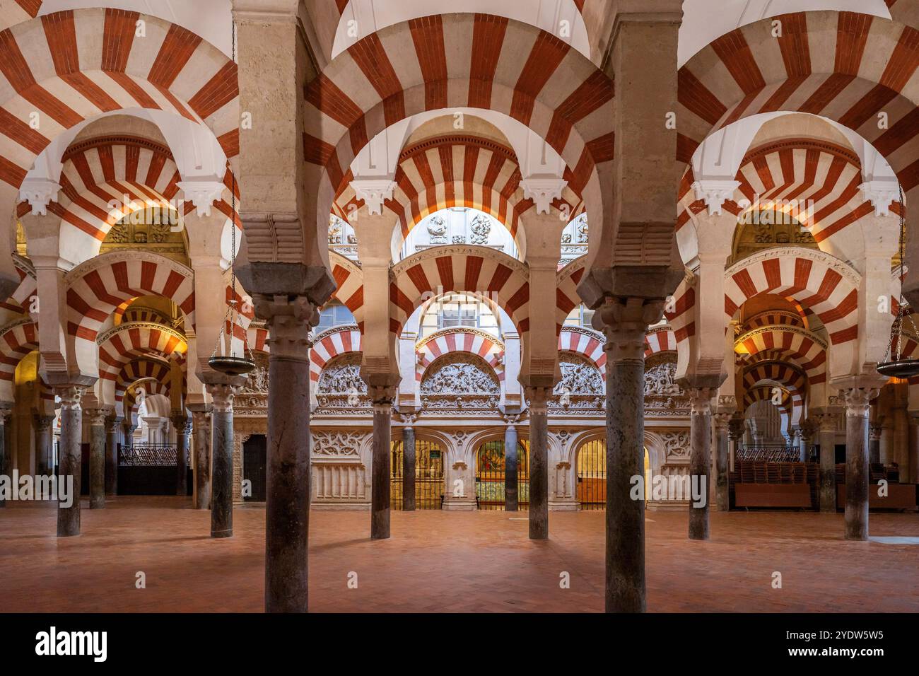 Moschee (Mezquita), Cordoba, UNESCO-Weltkulturerbe, Andalusien, Spanien, Europa Stockfoto