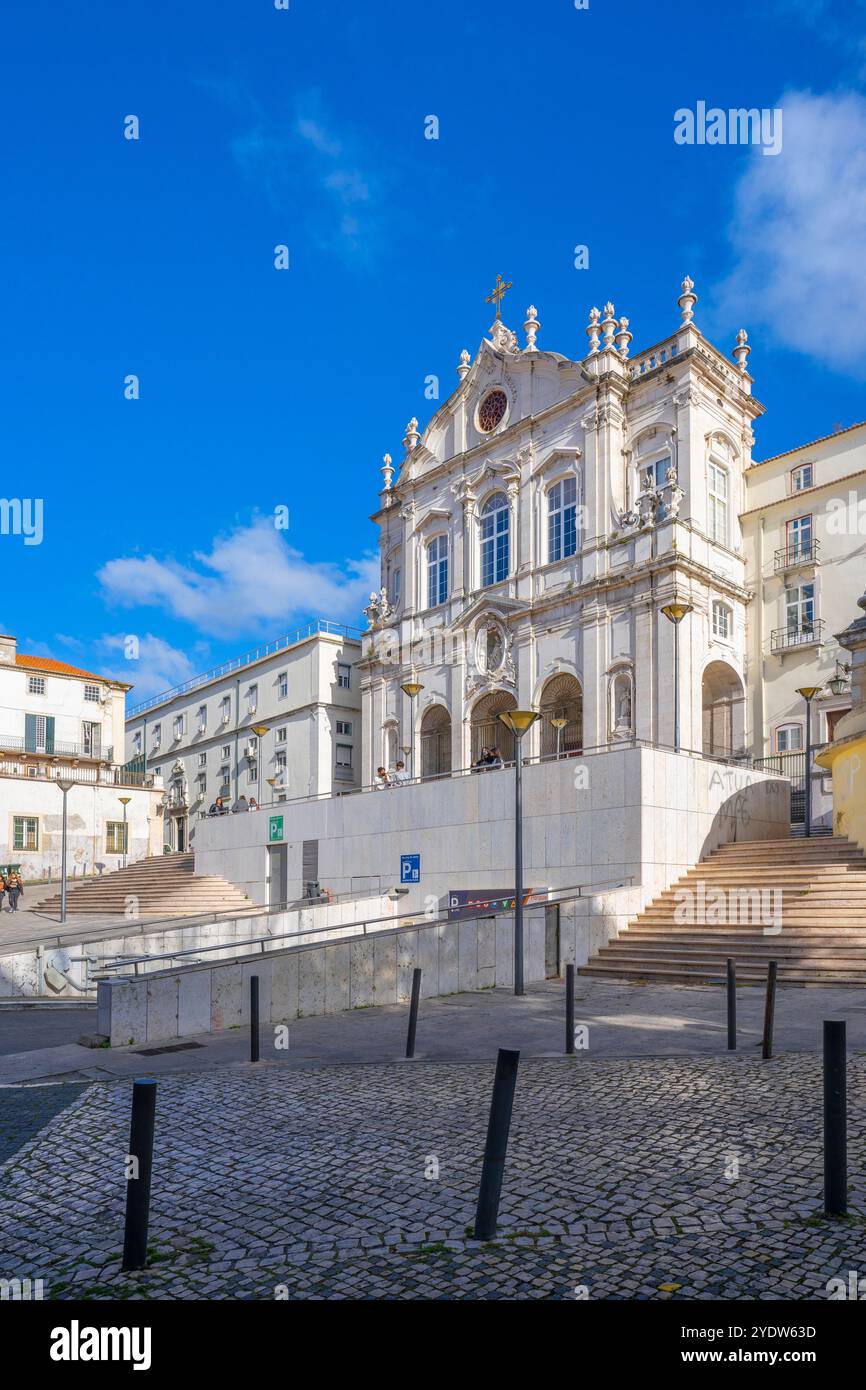 Kirche unserer Lieben Frau von Barmherzigkeit, Lissabon, Portugal, Europa Stockfoto